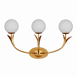 Бра с золотым каркасом в виде стебля с листьями Inspired by Nature варинант исполнения - 3 | Loft Concept в Москве