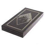 Подарочные нарды из натурального камня с гравировкой Backgammon from Stone варинант исполнения - 7 | Loft Concept в Москве