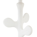 Настольная лампа с белым каркасом и тканевым абажуром Natural Stems варинант исполнения - 2 | Loft Concept в Москве