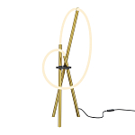 Настольный светильник Crochet Brass 3000К 15Вт варинант исполнения - 1 | Loft Concept в Москве