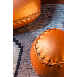 Дизайнерское кожаное кресло в форме руки Poltronova Joe Gold  Armchair варинант исполнения - 6 | Loft Concept в Москве