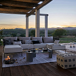 Уличное кресло Alaric Armchair Black варинант исполнения - 6 | Loft Concept в Москве