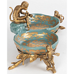 Блюдо двойное из фарфора Crogy варинант исполнения - 2 | Loft Concept в Москве