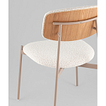 Стул Doe без подлокотников молочный варинант исполнения - 3 | Loft Concept в Москве