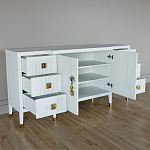 Большой Комод-буфет Elsa Dreams White с ящиками варинант исполнения - 1 | Loft Concept в Москве
