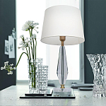 Настольная лампа с хрустальным основанием Diamond варинант исполнения - 2 | Loft Concept в Москве