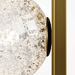 Бра с плафоном из прозрачного стекла с пузырьками воздуха Effervia варинант исполнения - 4 | Loft Concept в Москве