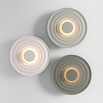 Бра круглое Soft Halo бежевый варинант исполнения - 5 | Loft Concept в Москве