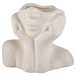 Ваза керамическая Face forever Shine варинант исполнения - 1 | Loft Concept в Москве