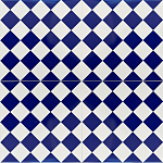 Дизайнерская плитка с узором Шахматка варинант исполнения - 2 | Loft Concept в Москве