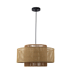 Подвесной светильник с абажуром из плтеного бамбука Light Inside the Cell варинант исполнения - 3 | Loft Concept в Москве