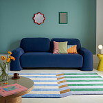 Настенное зеркало в зеленой раме Nya Green Mirror варинант исполнения - 4 | Loft Concept в Москве