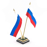 Флагшток из малахита и бронзы с позолотой Stone Flagpole варинант исполнения - 2 | Loft Concept в Москве