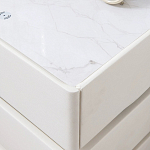 Умная прикроватная тумба с беспроводной зарядкой и подсветкой Smart Bedside Table варинант исполнения - 2 | Loft Concept в Москве