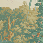 Обои ручная роспись Le Brésil Paille варинант исполнения - 2 | Loft Concept в Москве