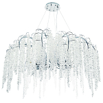 Люстра с хрустальными подвесками Bunch of Crystal Berries Silver Chandelier 12 варинант исполнения - 1 | Loft Concept в Москве
