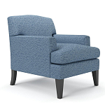 Мебельная ткань Шенилл голубой цвет 138 см T4-26 варинант исполнения - 3 | Loft Concept в Москве