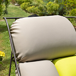 Дизайнерское разноцветное кресло на металлическом каркасе с подставкой для ног Poltronova Plasma Armchair варинант исполнения - 13 | Loft Concept в Москве