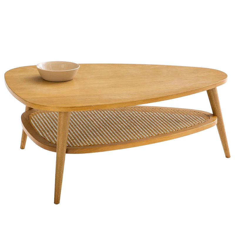          Reyer Rattan Coffee Table ̆    | Loft Concept 