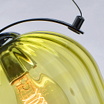 Подвесной светильник со стеклянном плафоном в форме бокала Kaleido варинант исполнения - 28 | Loft Concept в Москве