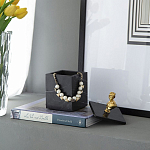 Мраморная шкатулка с бюстом из металла KELLY WEARSTLER варинант исполнения - 8 | Loft Concept в Москве