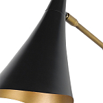 Бра с черными конусообразным плафоном Contrasting Lamps варинант исполнения - 1 | Loft Concept в Москве