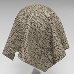 Мебельная ткань Шенилл коричневый цвет 138 см T4-28 варинант исполнения - 3 | Loft Concept в Москве