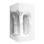 Встраиваемый в стену гипсовый светильник под покраску с колоннами и арками в античном стиле Antiquity Athena варинант исполнения - 4 | Loft Concept в Москве