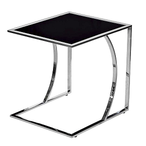 Приставной стол Metal Crescent Side Table Chromium
