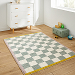 Ковер детский с шахматным принтом Soft Hugs варинант исполнения - 4 | Loft Concept в Москве
