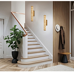 Бра цилиндрической формы из натурального алебастра Calcite Geometry варинант исполнения - 6 | Loft Concept в Москве