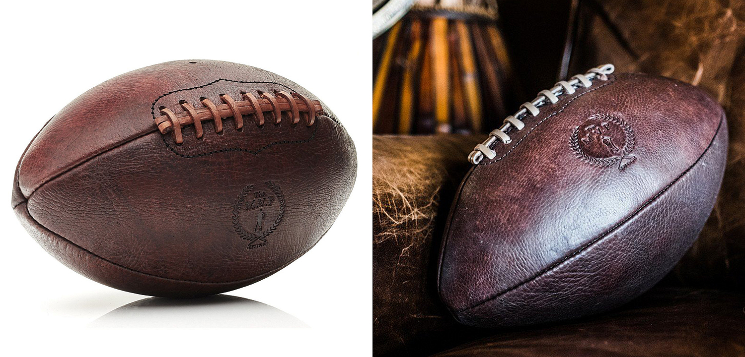 Мяч для регби RETRO HERITAGE BROWN LEATHER FOOTBALL Мяч для регби RETRO HERITAGE BROWN LEATHER FOOTBALL - Loft-Concept в Москве