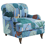 Дизайнерское классической формы на колесиках Trumann Armchair варинант исполнения - 1 | Loft Concept в Москве