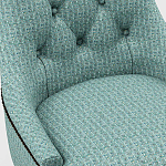 Мебельная ткань Шенилл бирюзовый цвет 142 см T4-61 варинант исполнения - 7 | Loft Concept в Москве