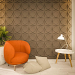 Гипсовая 3D Панель M-19 варинант исполнения - 2 | Loft Concept в Москве