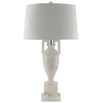 Настольная лампа с основанием в форме урны Piercing Stone варинант исполнения - 2 | Loft Concept в Москве