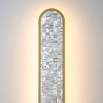 Бра перламутровый Lunaris 60 см варинант исполнения - 4 | Loft Concept в Москве