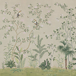 Обои ручная роспись Amazonia Icefield India варинант исполнения - 2 | Loft Concept в Москве