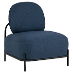 Кресло в синей рогожке COLOR BLOCK варинант исполнения - 1 | Loft Concept в Москве