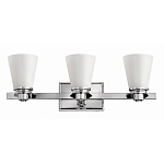 Бра для ванных комнат с белыми стеклянными конусными плафонами Hinkley варинант исполнения - 1 | Loft Concept в Москве