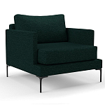 Мебельная ткань Шенилл темно-зеленый цвет 138 см T4-36 варинант исполнения - 11 | Loft Concept в Москве