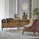 Кресло на деревянных ножках Olguin Pink Chair варинант исполнения - 5 | Loft Concept в Москве