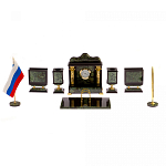 Настольный канцелярский набор из нефрита Apollo варинант исполнения - 1 | Loft Concept в Москве