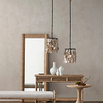 Подвесной светильник с подвесками из устричных раковин Sea Ravens варинант исполнения - 2 | Loft Concept в Москве