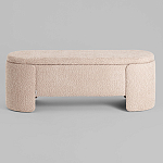 Банкетка Taks с местом для хранения букле капучино варинант исполнения - 5 | Loft Concept в Москве