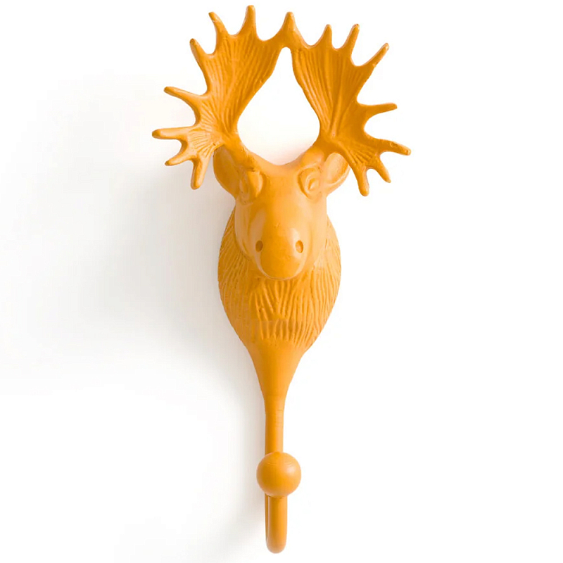     Deer Wall Hook Mustard    | Loft Concept 