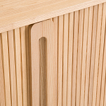 Длинный низкий буфет с 2-мя раздвижными дверцами Toinette Light Cupboard варинант исполнения - 11 | Loft Concept в Москве