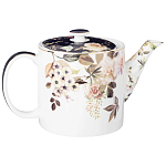 Чайный сервиз из фарфора с цветочным принтом на 6 персон 14 предметов Garden Whisper Porcelain Set  варинант исполнения - 1 | Loft Concept в Москве