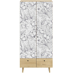 Шкаф с принтом Cotton варинант исполнения - 2 | Loft Concept в Москве