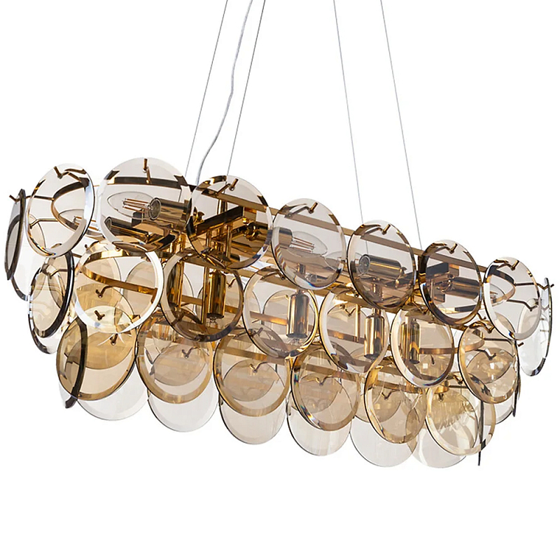      Cardiel Amber Glass Chandelier     | Loft Concept 